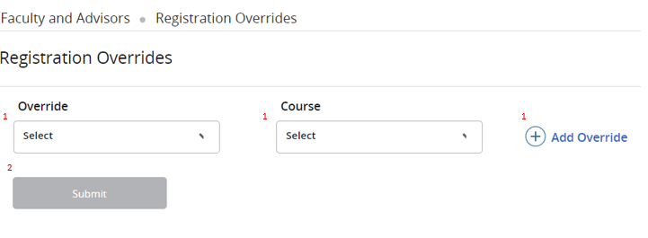 Screenshot of adding registration override process as explained on this page.